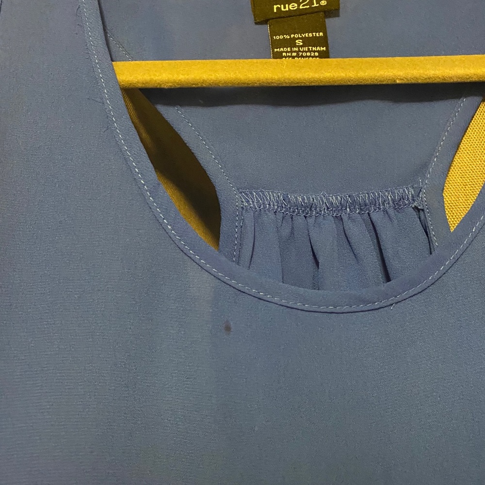 Blue Tank Top